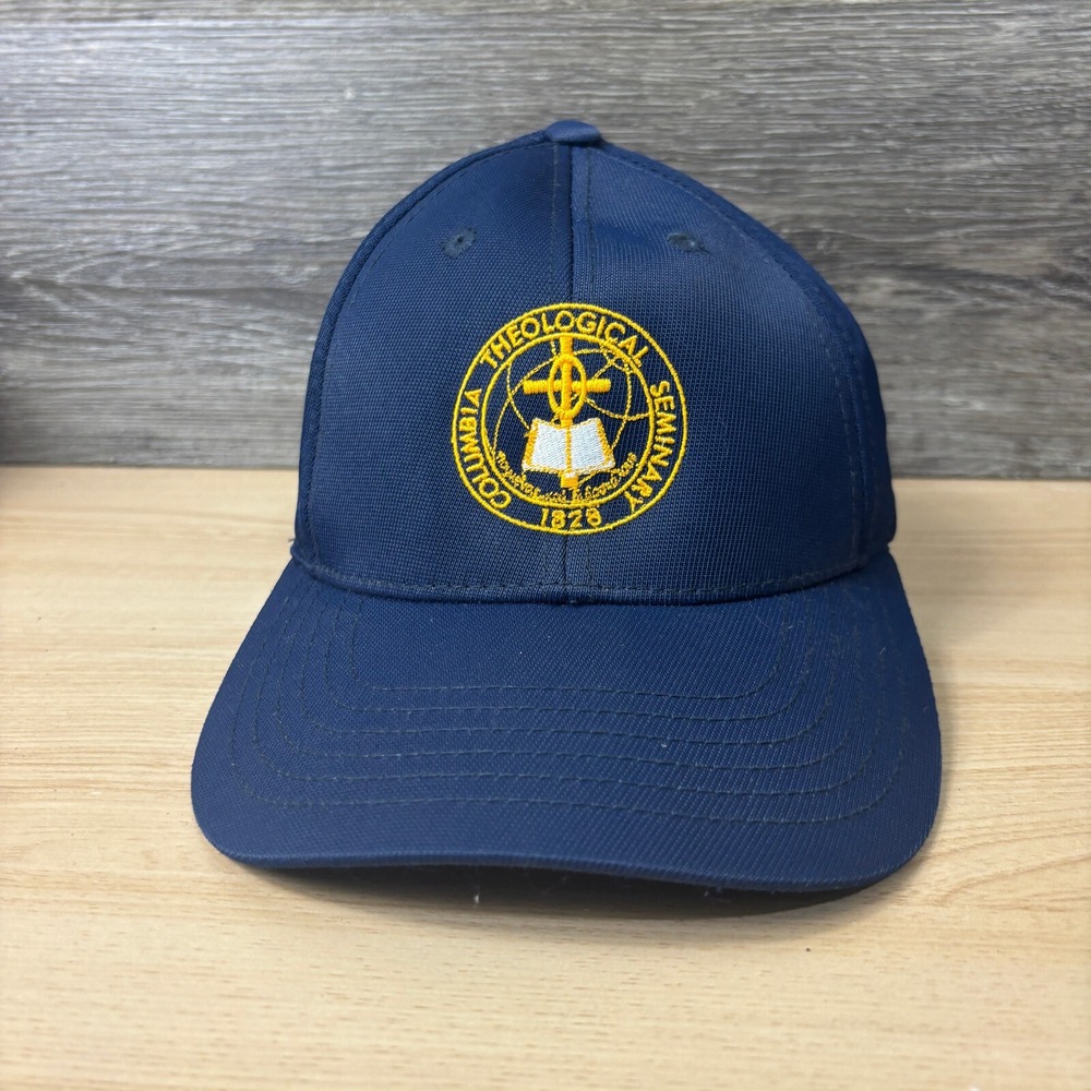 Columbia Theological Seminary Hat Cap Strap Back Blue Adjustable